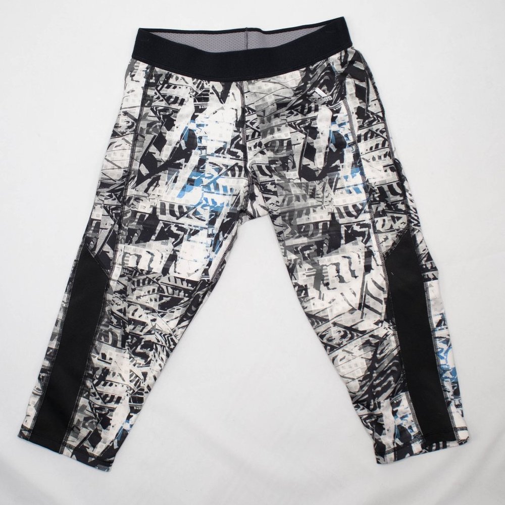 Adidas Techfit leggings yoga pants women's M grey